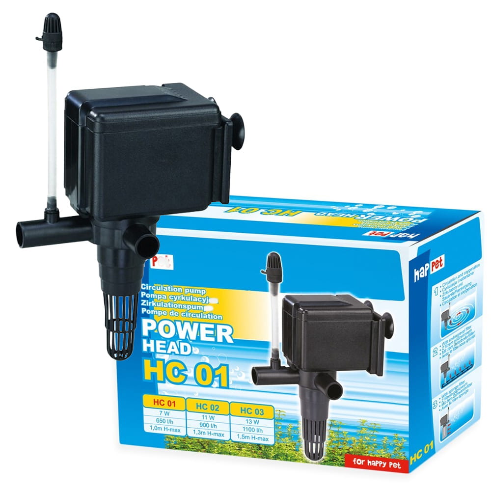 Happet Pompa cyrkulacyjna do akwarium Power head HC01 650l/h 7W.jpg